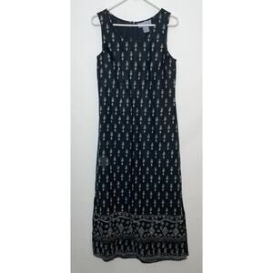 Vintage Carol Anderson California 100% Linen Dress - Size S -‎ Great Condition